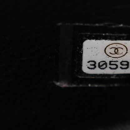 Chanel Lambskin Quilted Mini Square Flap Black 7 of 10