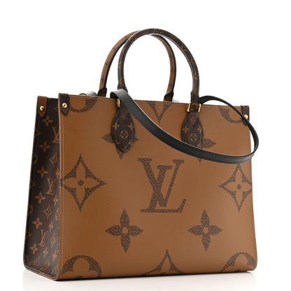 Louis Vuitton Reverse Monogram Giant Onthego MM 3 of 10