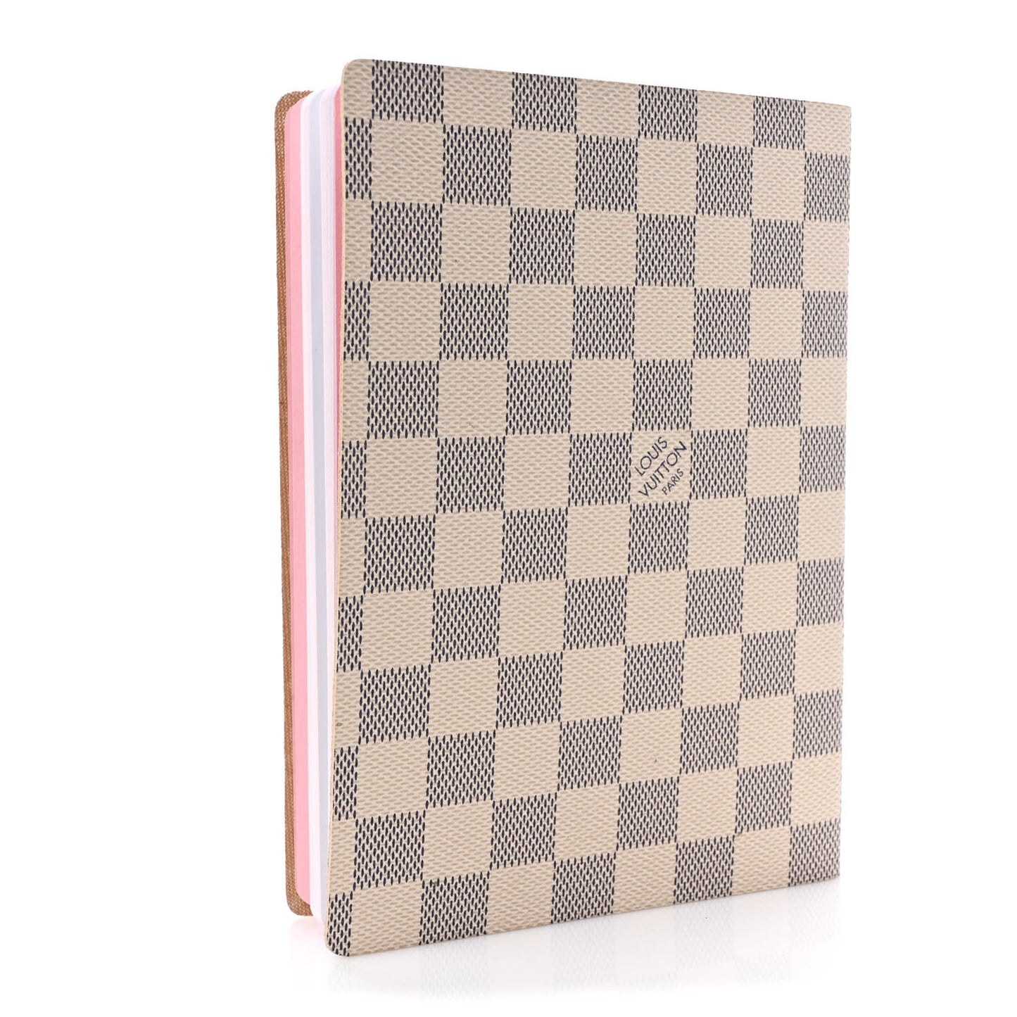 Damier Azur Summer Trunks Clemence Notebook MM