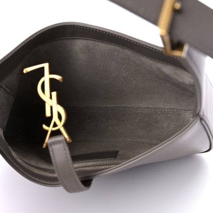 Saint Laurent Smooth Calfskin Le 5 A 7 Hobo Taupe 5 of 9