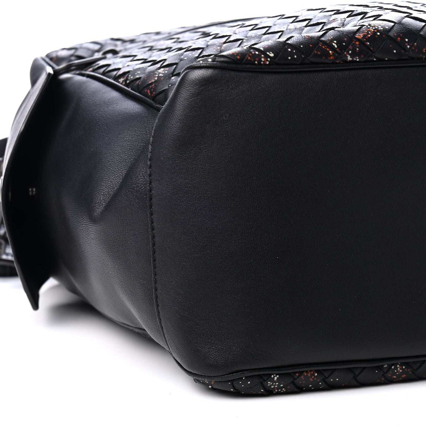 Nappa Intrecciato Microdots Messenger Multicolor