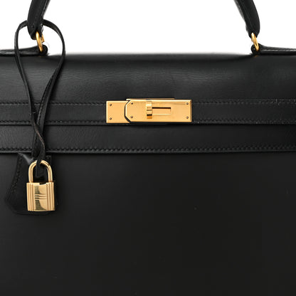 Hermes Box Kelly Sellier 35 Black 8 of 13