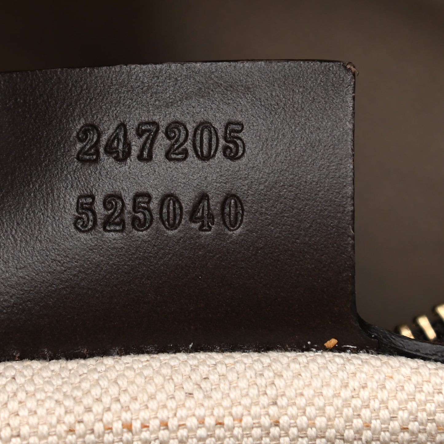 Monogram Selleria Calfskin Vintage Web Medium Boston Beige Ebony Cocoa