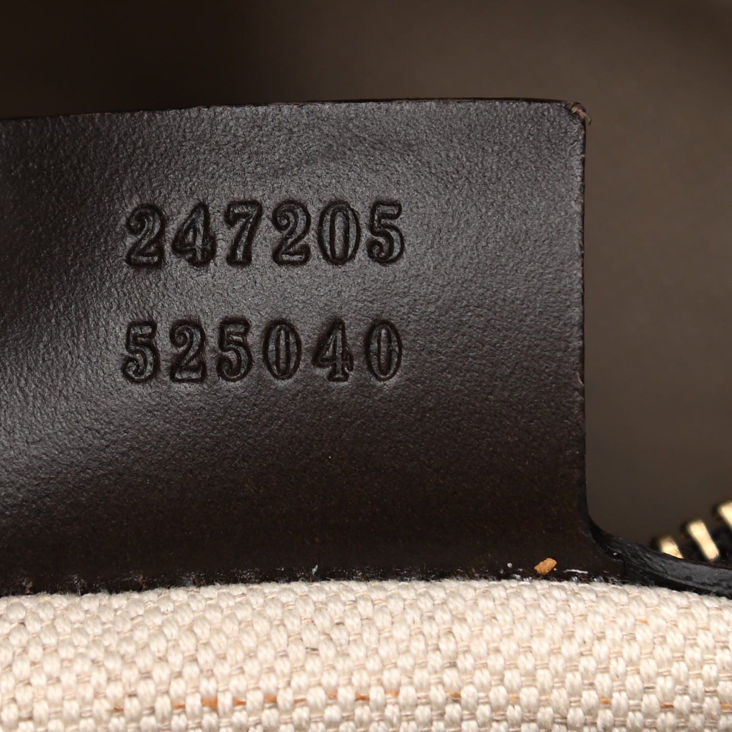 Gucci Monogram Selleria Calfskin Vintage Web Medium Boston Beige Ebony Cocoa 7 of 11