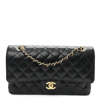Chanel Caviar Quilted Medium Double Flap Black 1 of 10