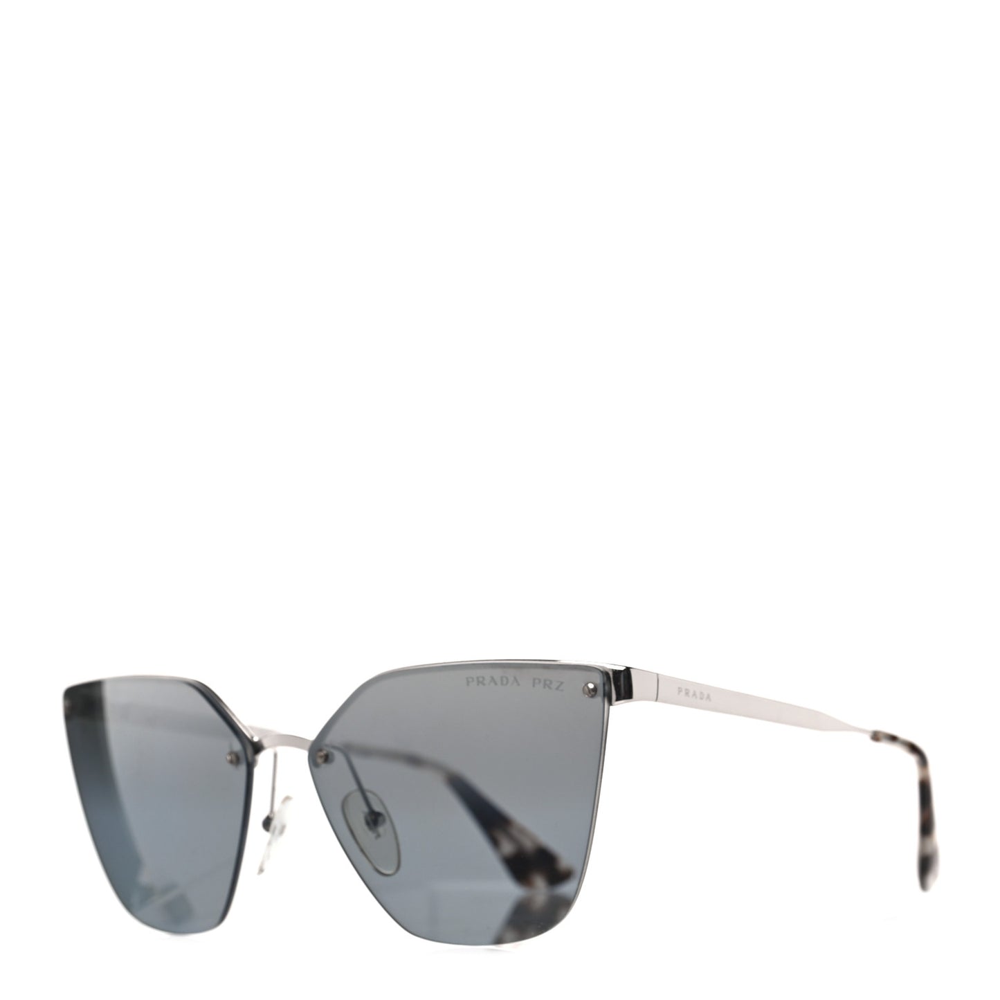 Polarized Cat Eye Sunglasses SPR 68T Silver