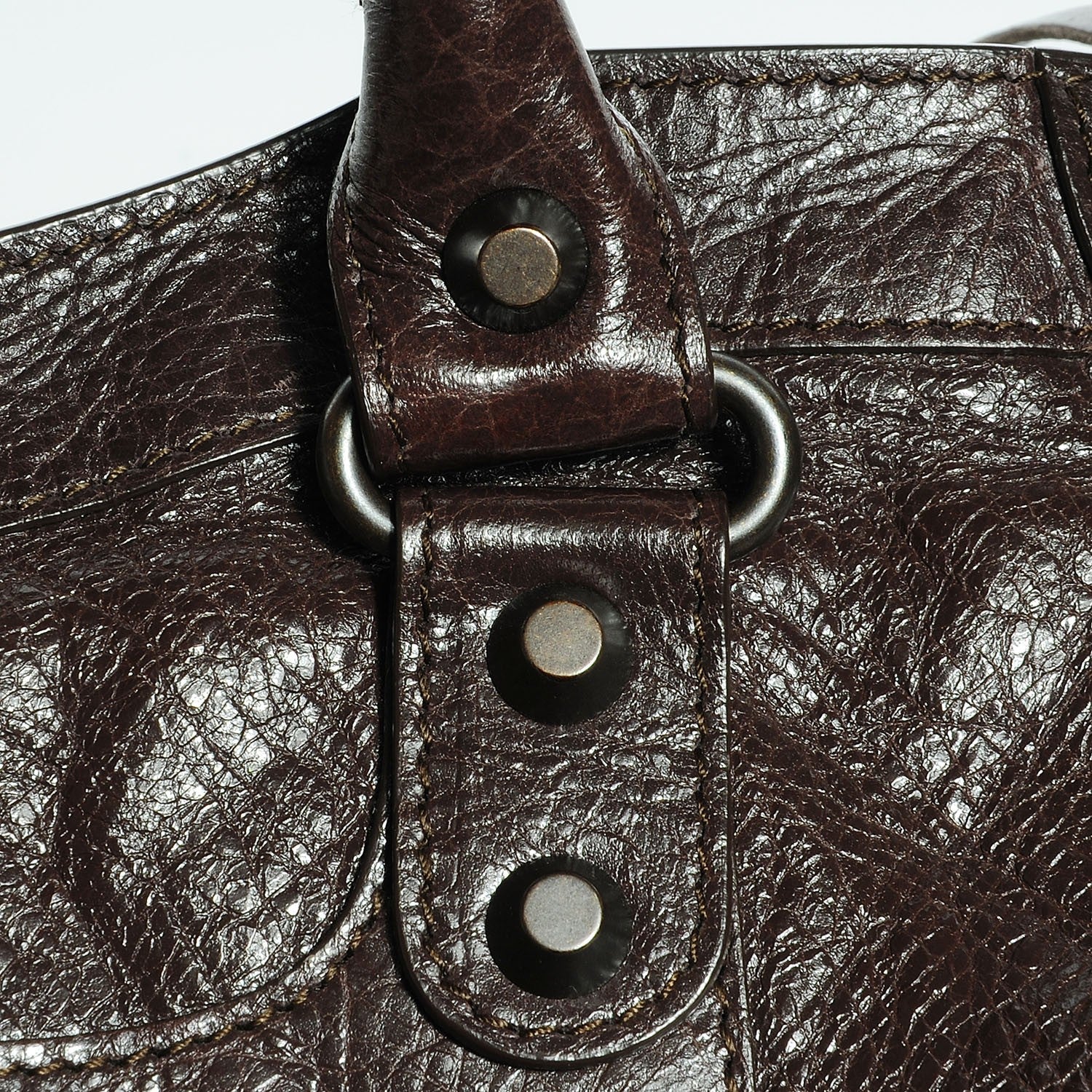 Balenciaga Agneau Classic Hardware City Charbon 9 of 13