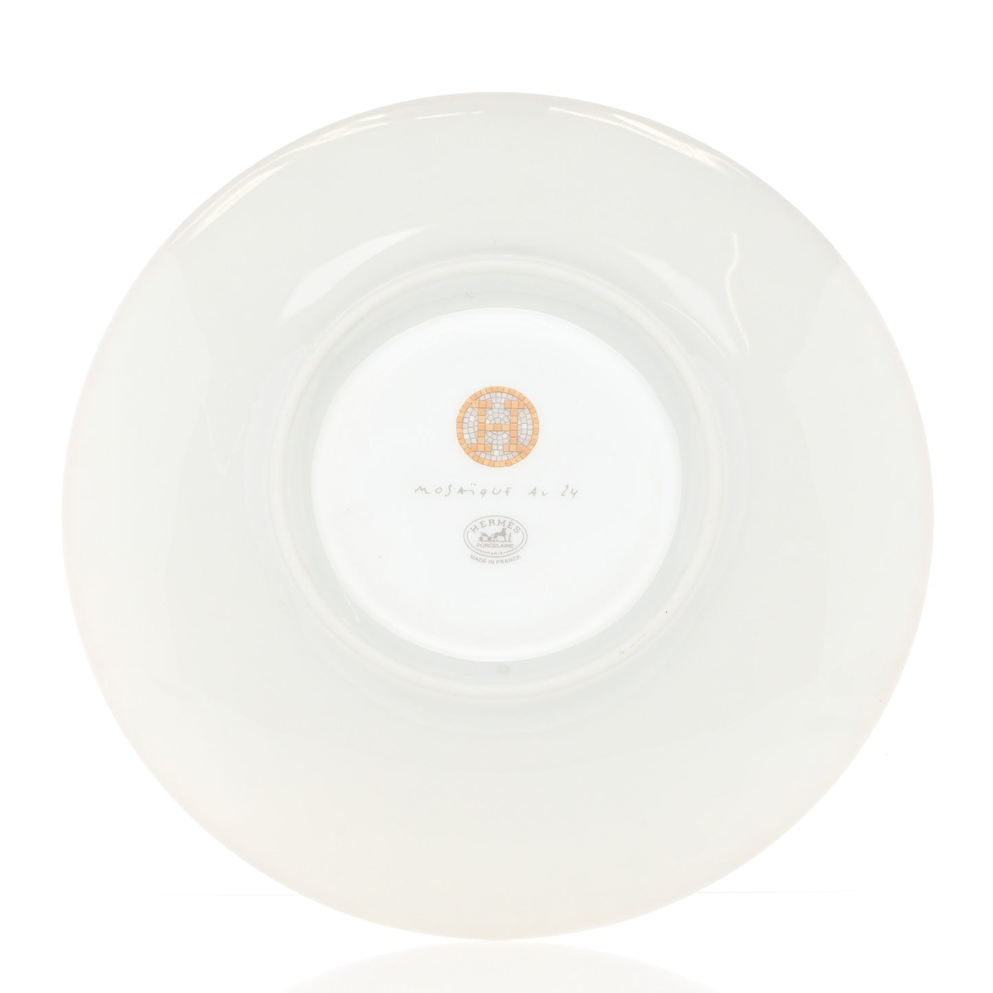 Porcelain Mosaique Au 24 Bread And Butter Plate Set of 2 Gold