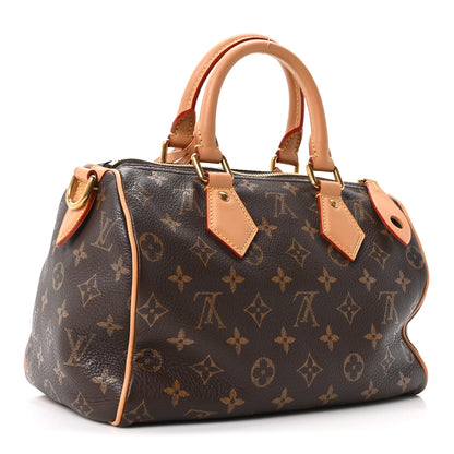Louis Vuitton Calfskin Monogram Speedy P9 Bandouliere 25 5 of 11
