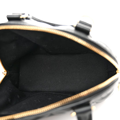 Louis Vuitton Calfskin Bubblegram Alma BB Black 5 of 10