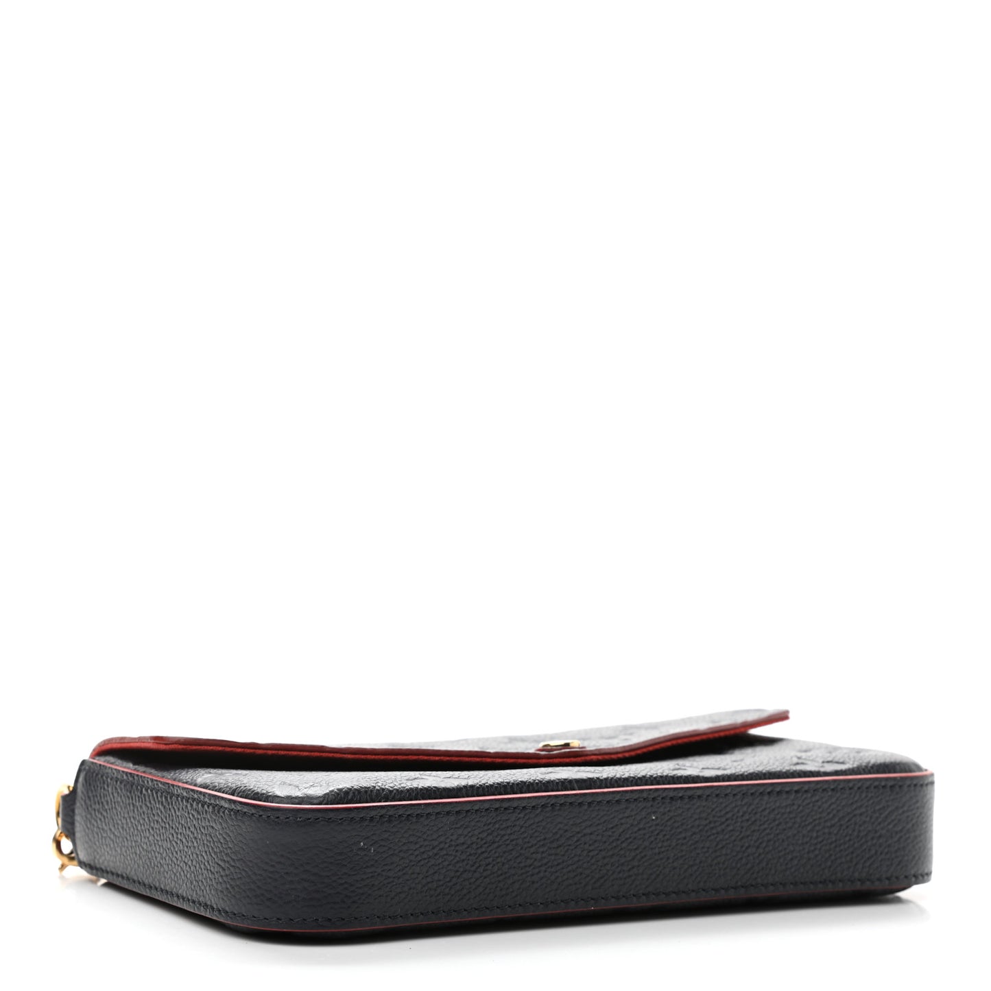Empreinte Pochette Felicie Chain Wallet Marine Rouge