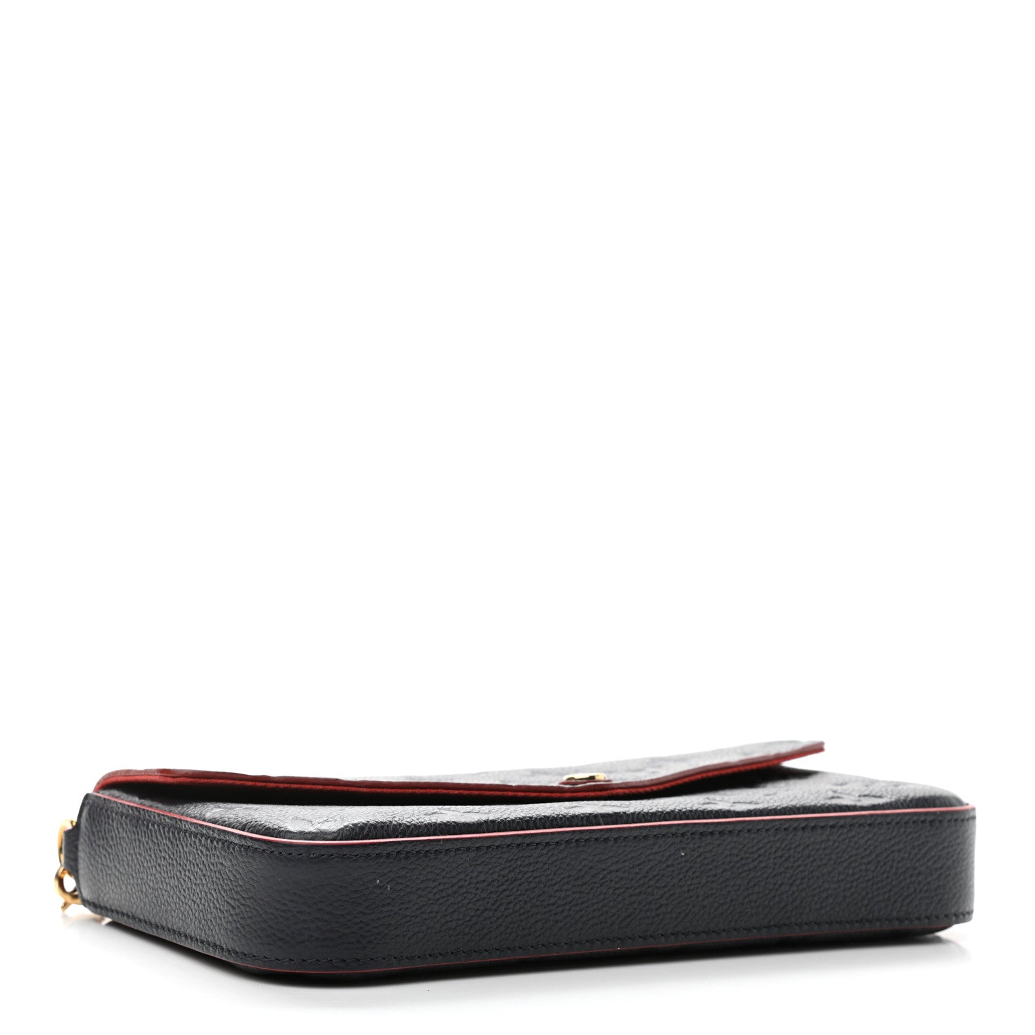 Louis Vuitton Empreinte Pochette Felicie Chain Wallet Marine Rouge 5 of 13
