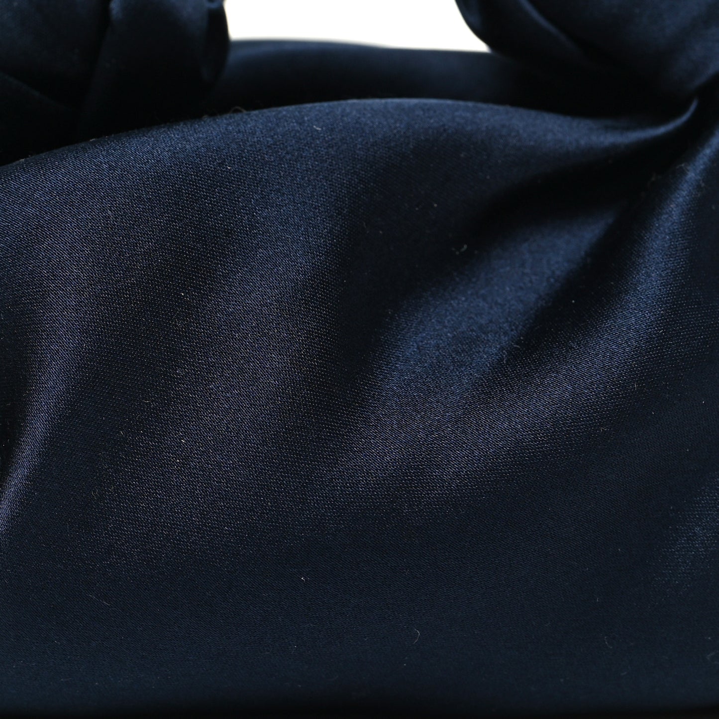 Satin Small Ascot Bag Navy