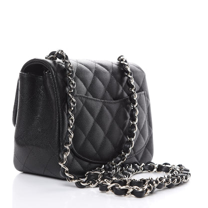 Chanel Caviar Quilted Mini Square Flap Black 3 of 9