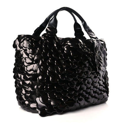 Valentino Garavani Nappa Atelier 03 Rose Edition Large Tote Bag Black 4 of 9