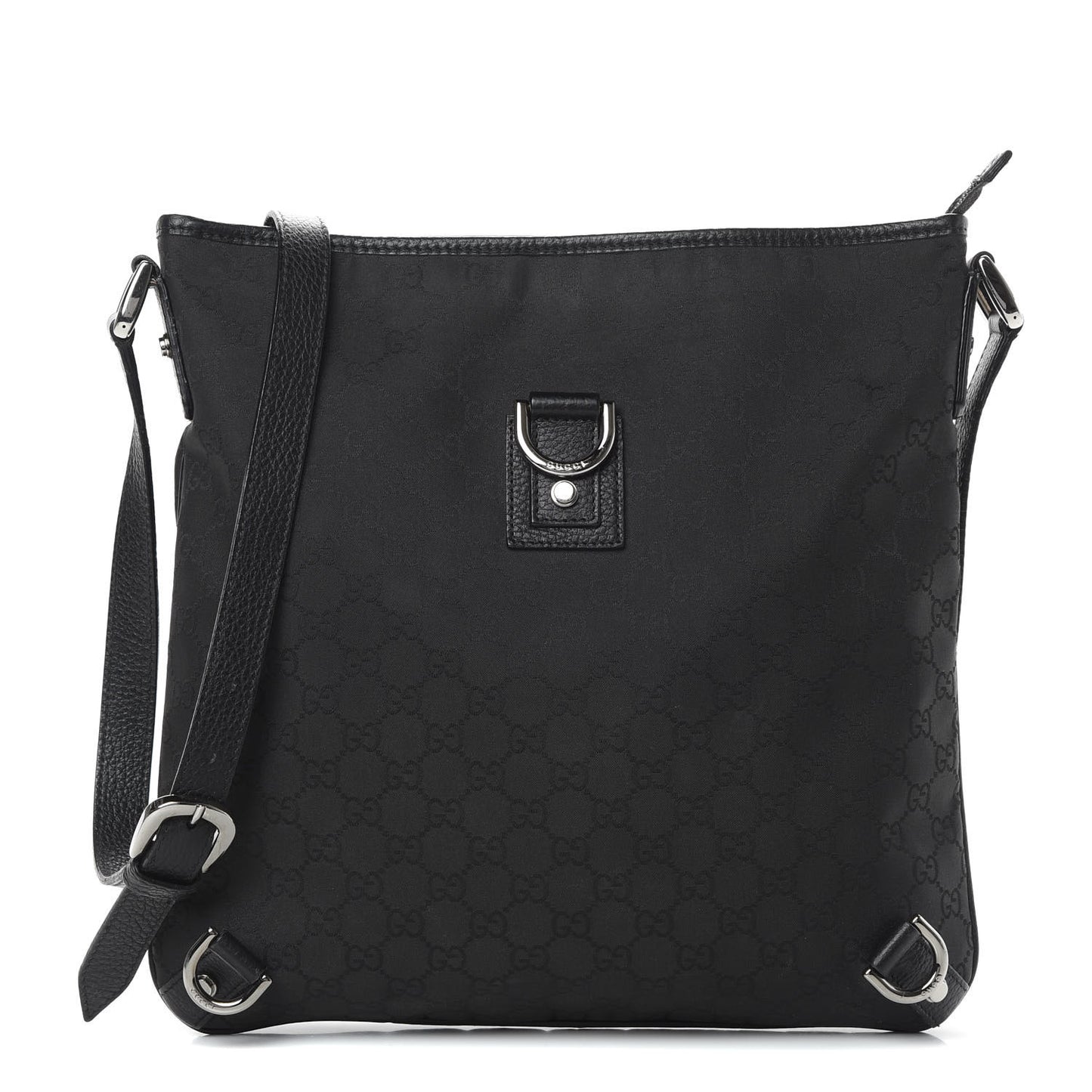 Monogram Abbey Messenger Bag Black