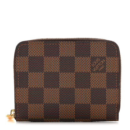 Louis Vuitton Damier Ebene Zippy Coin Purse 1 of 8