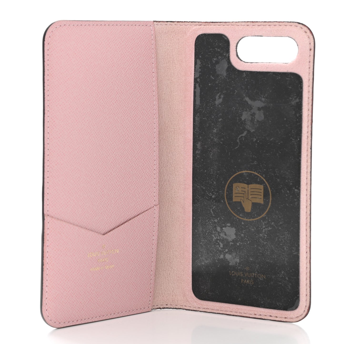 Monogram My LV World Tour iPhone 7/8 Plus Folio Case Rose Ballerine
