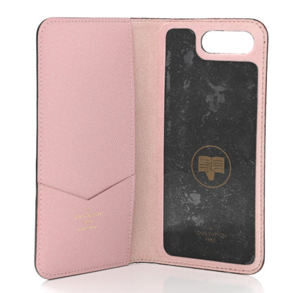 Louis Vuitton Monogram My LV World Tour iPhone 7/8 Plus Folio Case Rose Ballerine 5 of 7