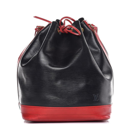 Louis Vuitton Epi Noe Red Black 1 of 16