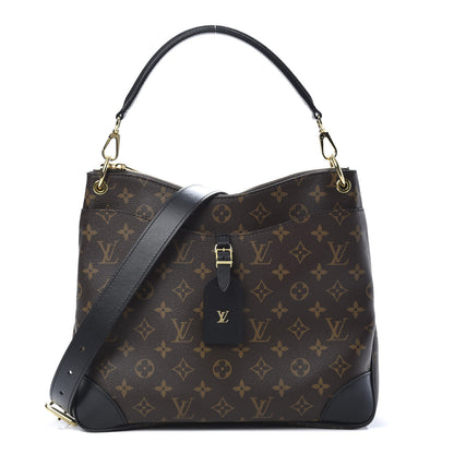 Louis Vuitton Monogram Odeon MM Black 1 of 11