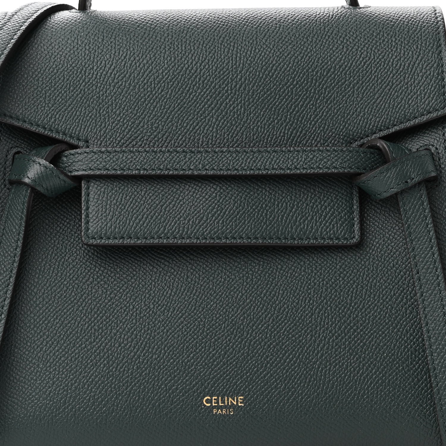 Celine Grained Calfskin Nano Belt Bag Amazone 8 of 10