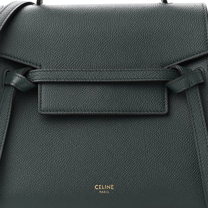 Celine Grained Calfskin Nano Belt Bag Amazone 8 of 10