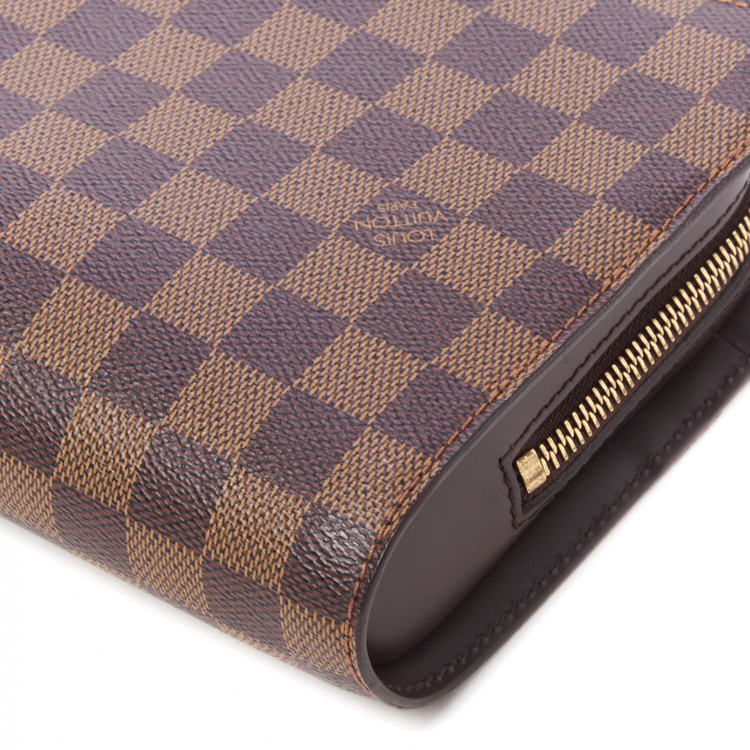 Louis Vuitton Damier Ebene Pochette Saint Louis Clutch 6 of 7