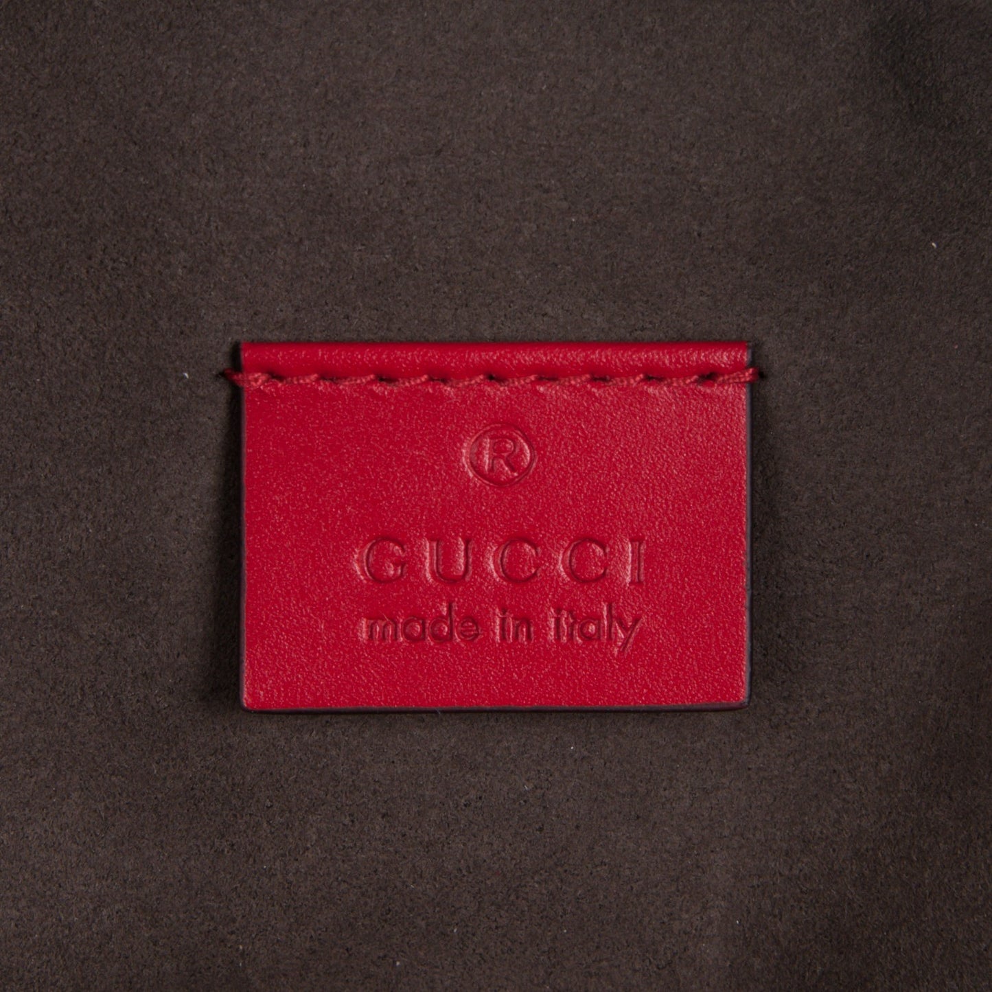 Guccissima Signature Day Backpack Hibiscus Red