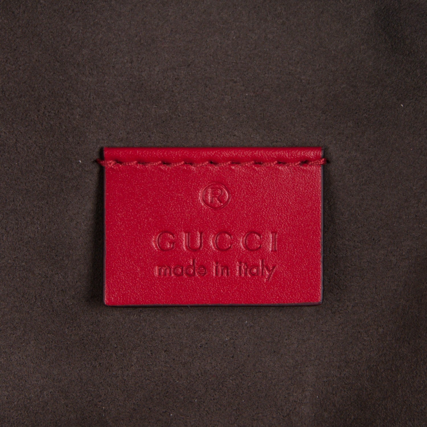 Gucci Guccissima Signature Day Backpack Hibiscus Red 6 of 7