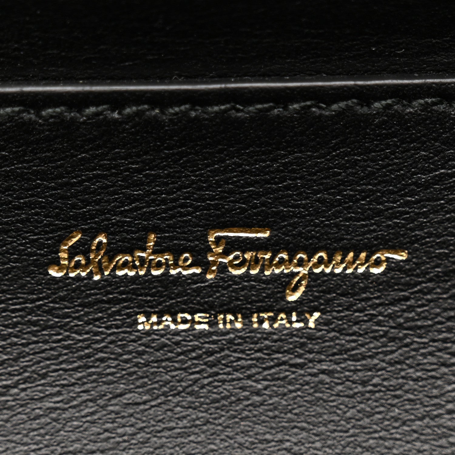 Salvatore Ferragamo Canvas Calfskin Gancini Studded Waist Bag Black Beige 6 of 10