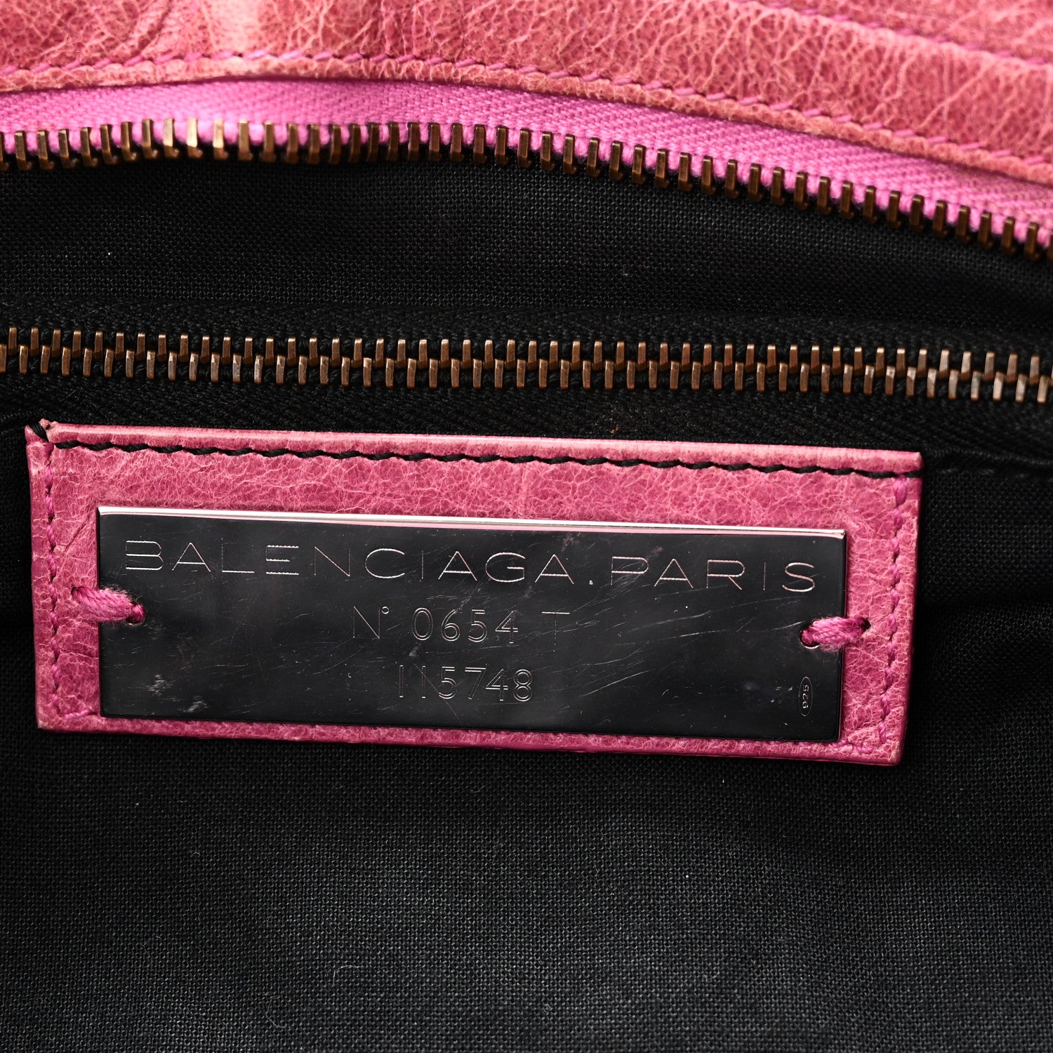 Balenciaga Agneau Classic Hardware City Cyclamen Fucsia 6 of 10