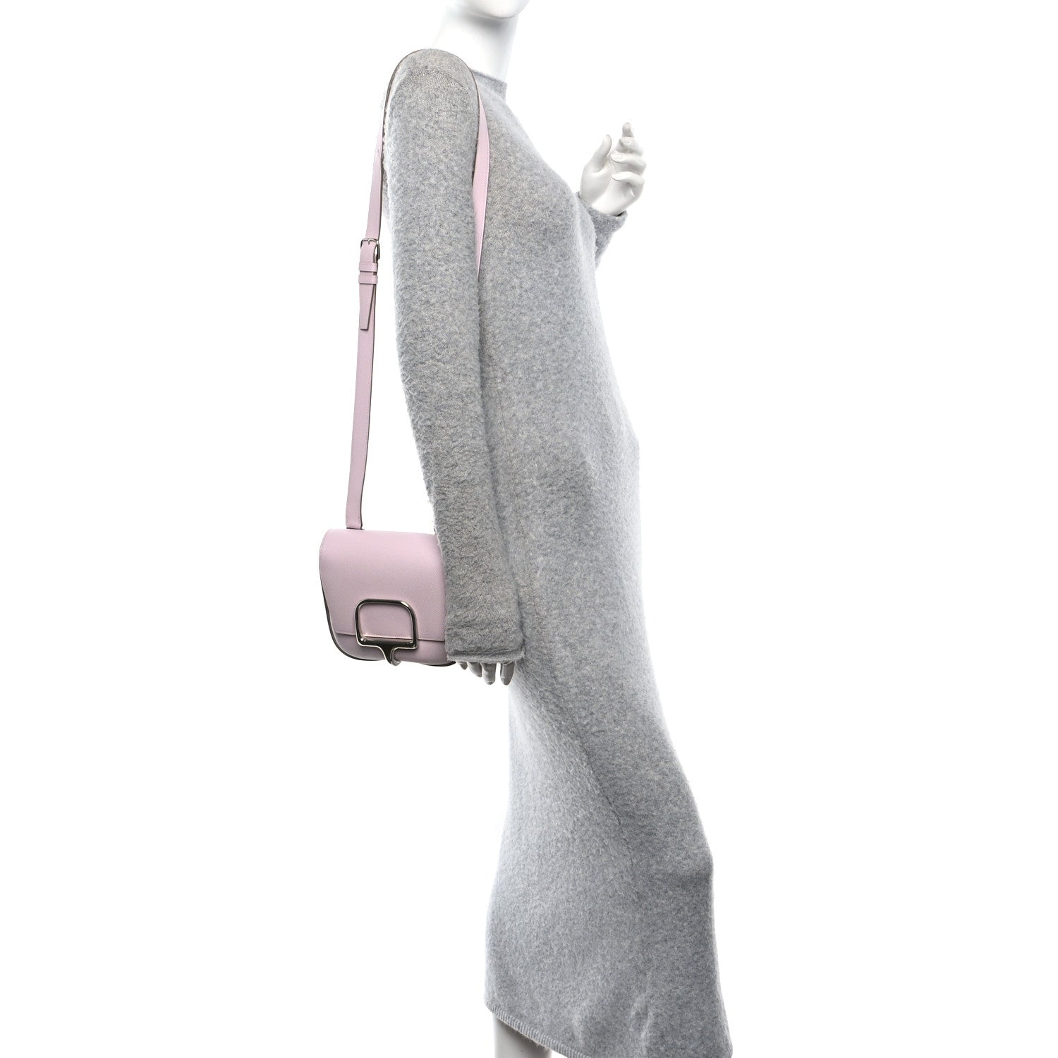 Hermes Epsom Mini Della Cavalleria Mauve Pale 2 of 10