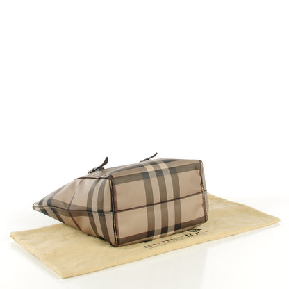 Burberry Smoked Check Small Salisbury Tote Antique Gold 6 of 11