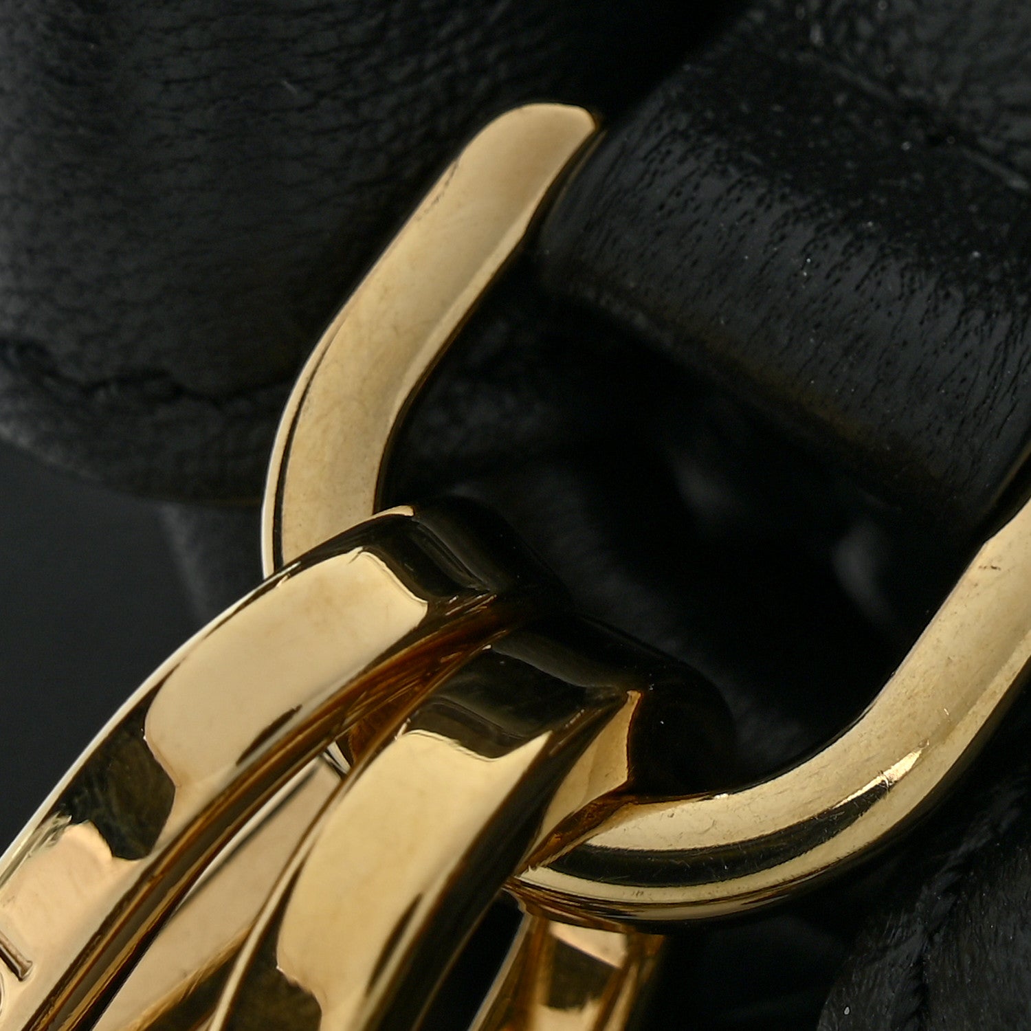 Loewe Mellow Nappa Large Donut Chain Flamenco Black 13 of 13