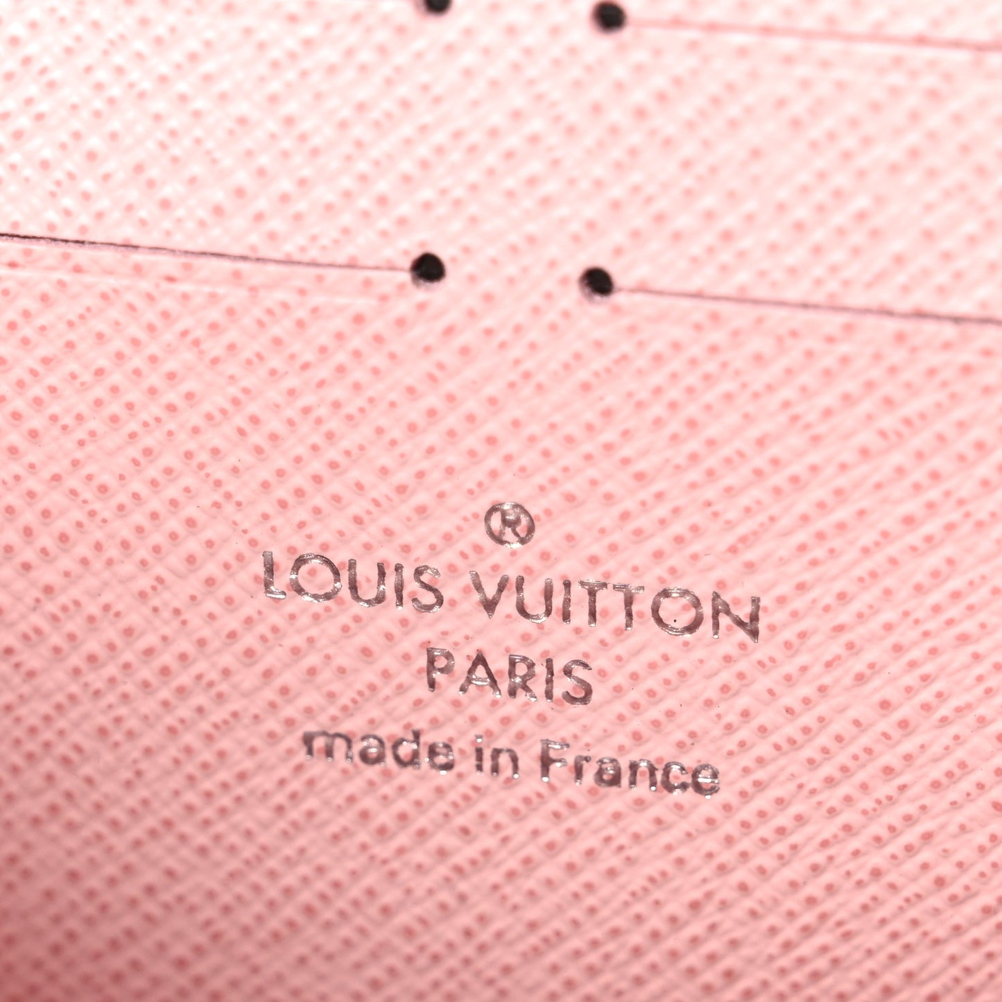 Epi Twist Chain Wallet Rose Ballerine