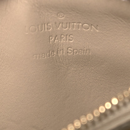 Louis Vuitton Vernis Key Pouch Blanc Corail 6 of 8