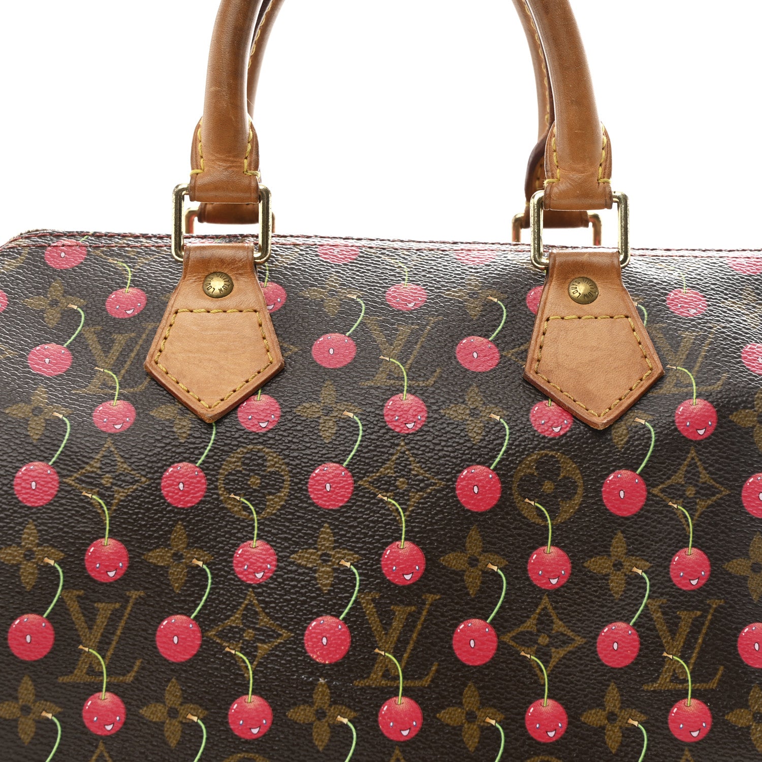 Louis Vuitton Monogram Cerises Speedy 25 8 of 10