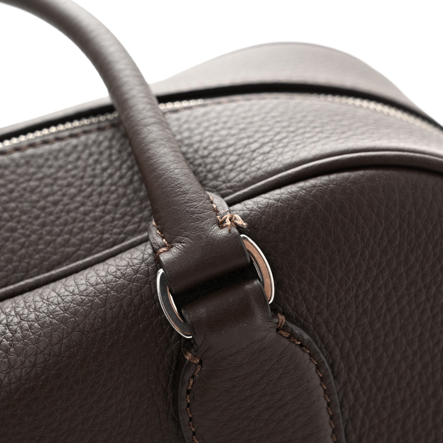 The Row Grained Calfskin EW India Deep Brown 10 of 12