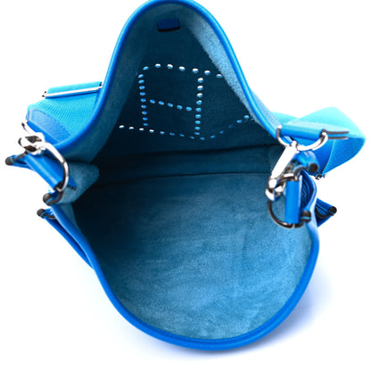 Hermes Taurillon Clemence Evelyne III GM Bleu Hydra 5 of 9