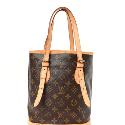Louis Vuitton Monogram Petit Bucket 23 9 of 11