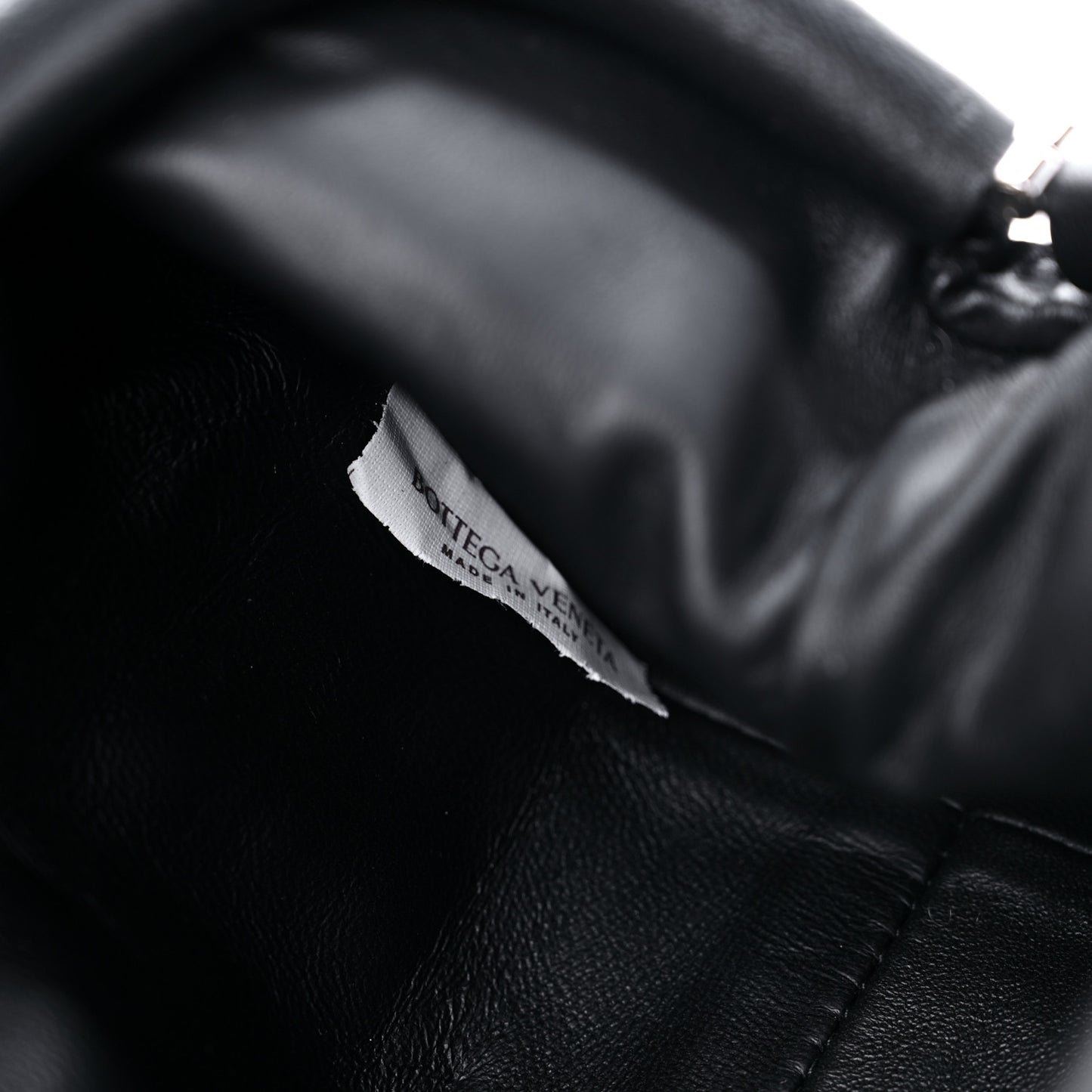 Nappa Intrecciato The Mini Pouch Black