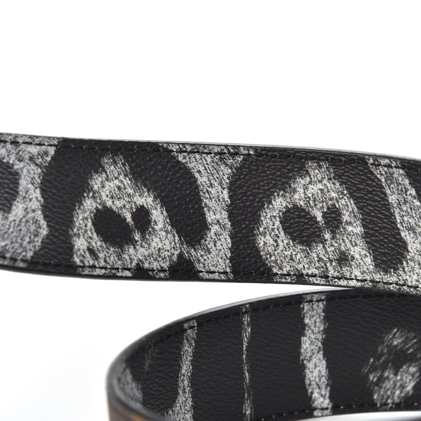 Monogram Animal Bandouliere Shoulder Strap Grey