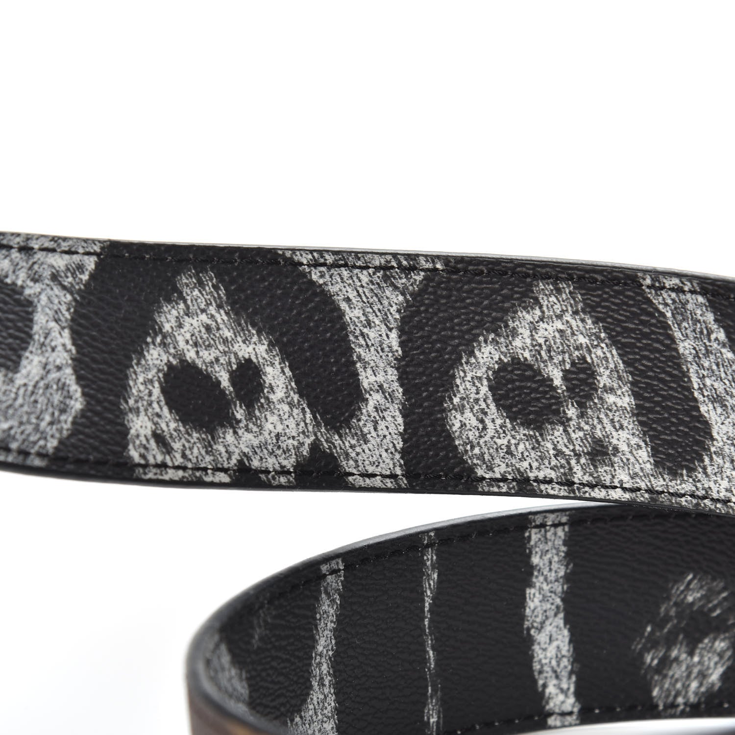 Louis Vuitton Monogram Animal Bandouliere Shoulder Strap Grey 4 of 6