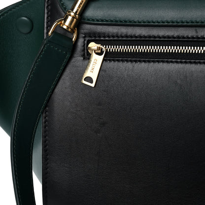 Celine Smooth Calfskin Medium Trapeze Bottle Green 14 of 14