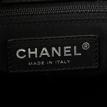 Chanel Calfskin Cerf Executive Shopper Tote Black 7 of 12
