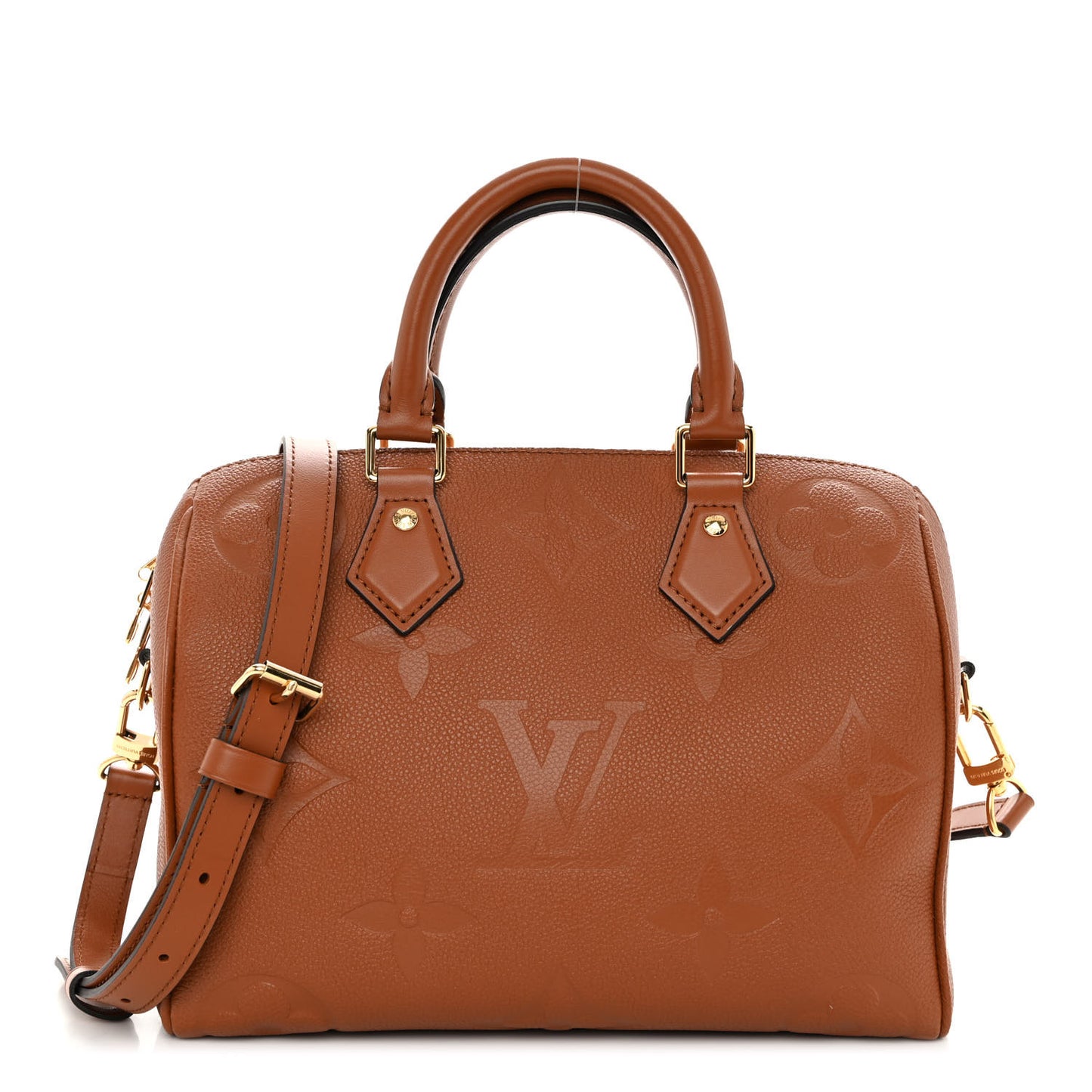 Empreinte Monogram Giant Speedy Bandouliere 25 Cognac