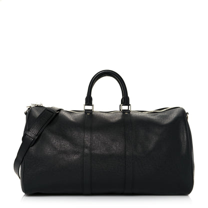 Louis Vuitton Taiga Keepall Bandouliere 45 Black 1 of 12