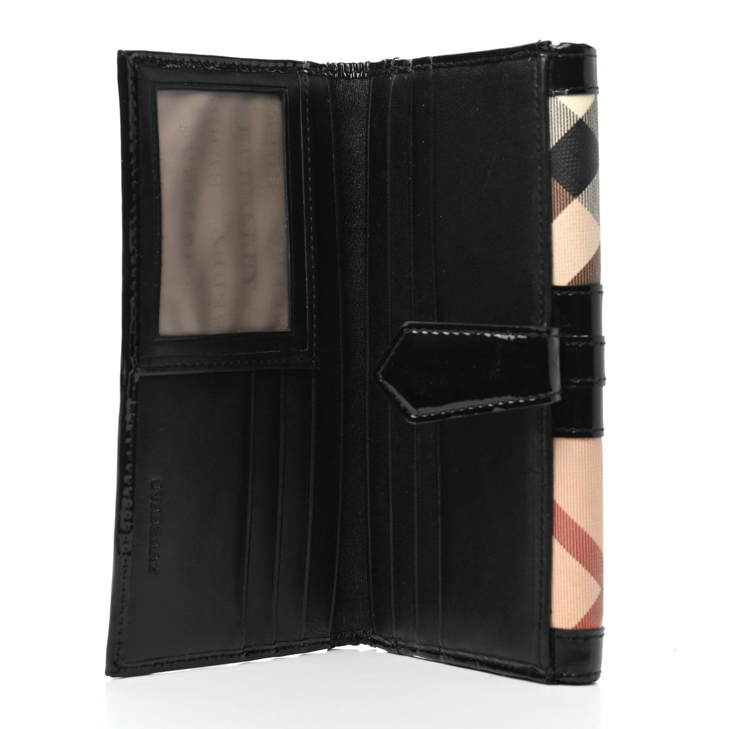 Burberry Nova Check Penrose Continental Wallet Black 4 of 11