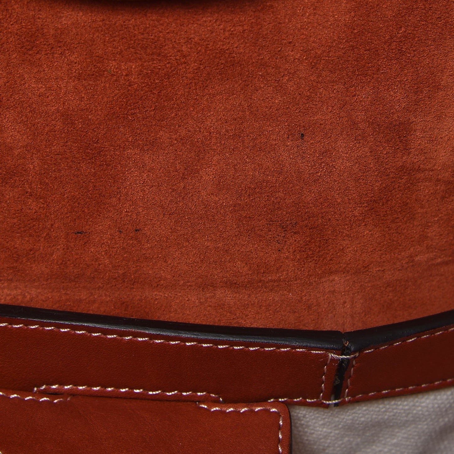 Natural Calfskin Large Holdall Shoulder Bag Brick